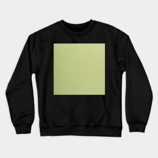 Green suede Crewneck Sweatshirt